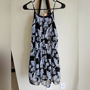 Peach Royal Dark Tropic Mini Dress